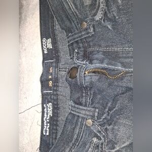 Express Men's Straight Jeans - Dark Blue